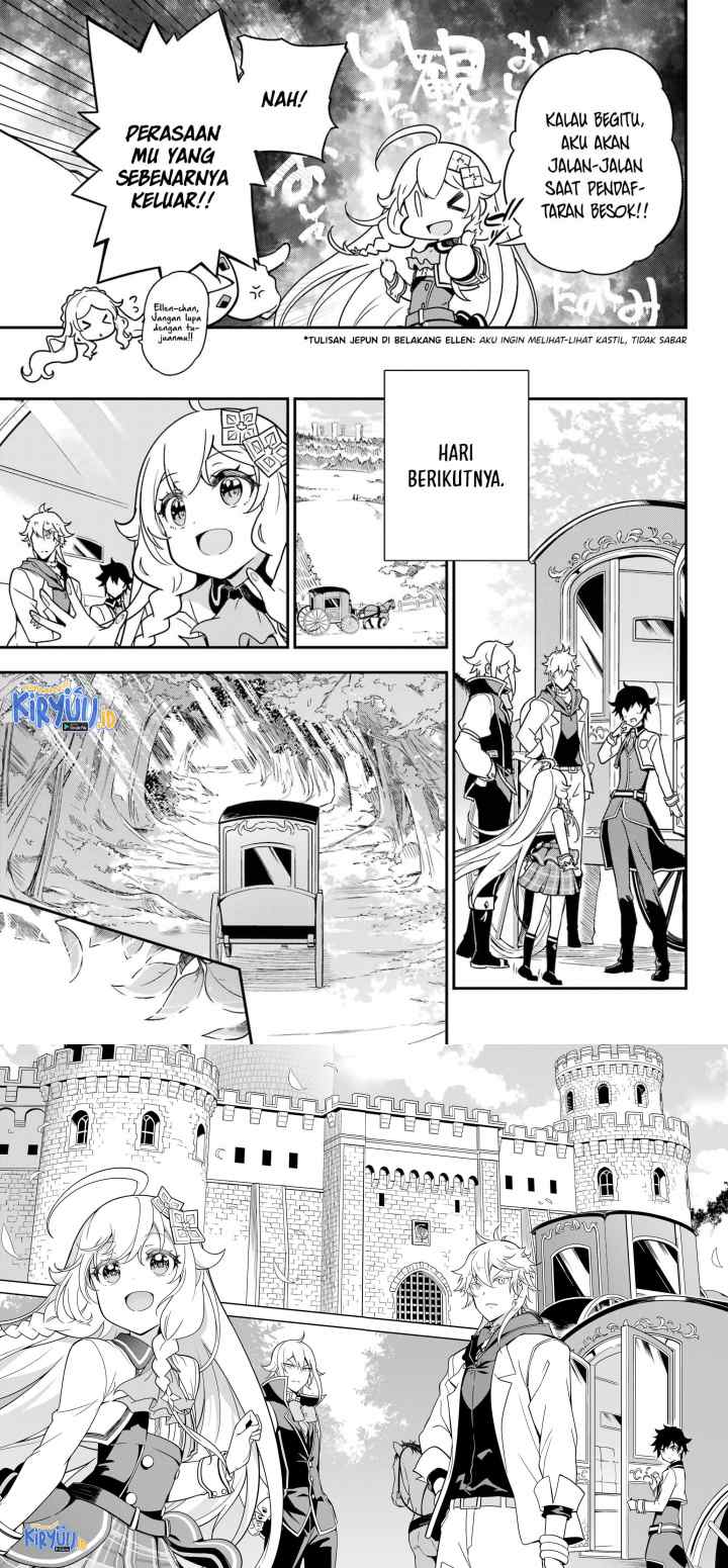 Chichi wa Eiyuu Haha wa Seirei Musume no Watashi wa Tenseisha chapter 41 halaman 8