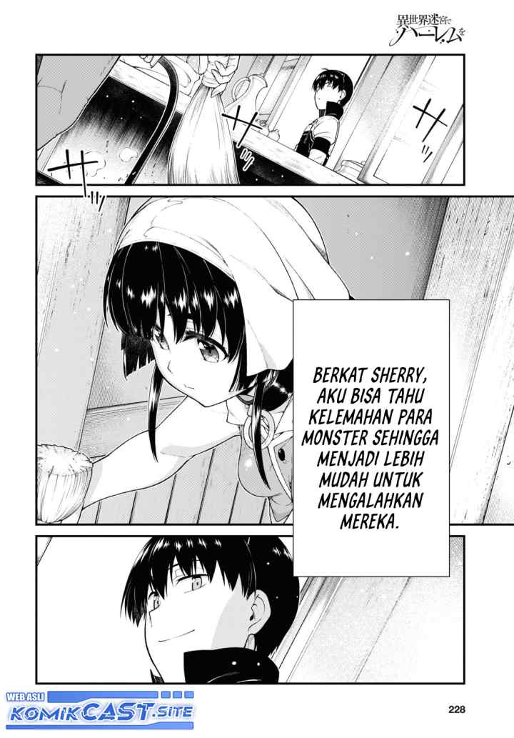 Isekai Meikyuu de Harem wo chapter 69 halaman 5