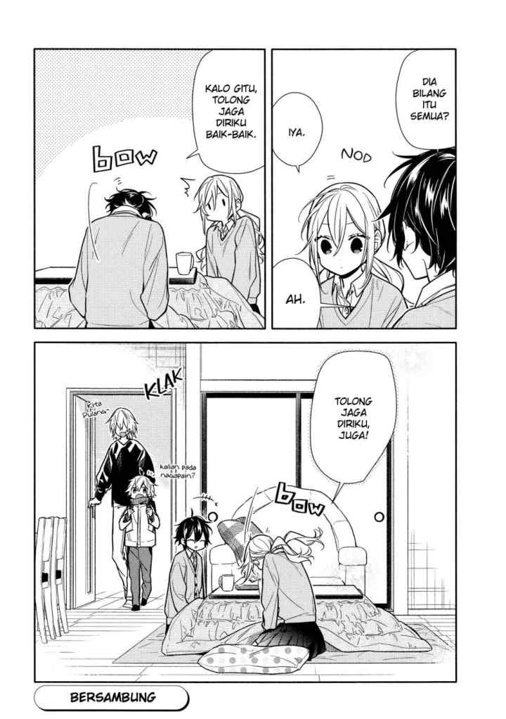 Horimiya chapter 109 halaman 18