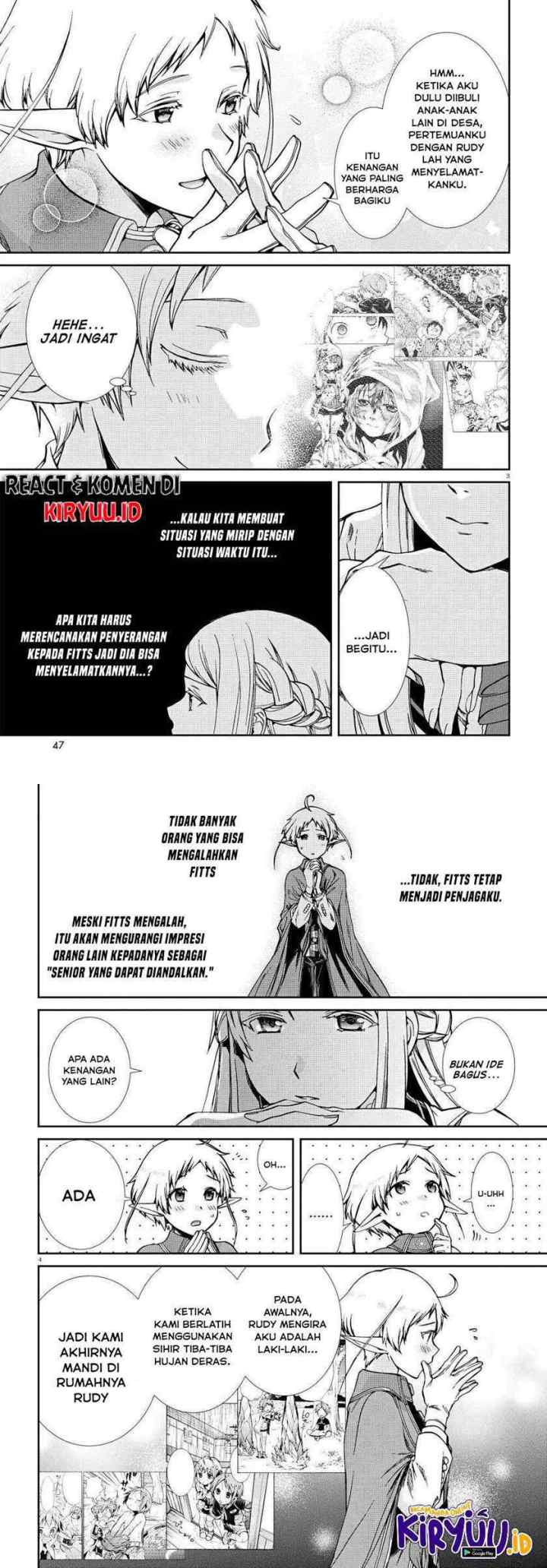 Mushoku Tensei: Isekai Ittara Honki Dasu chapter 73 halaman 4