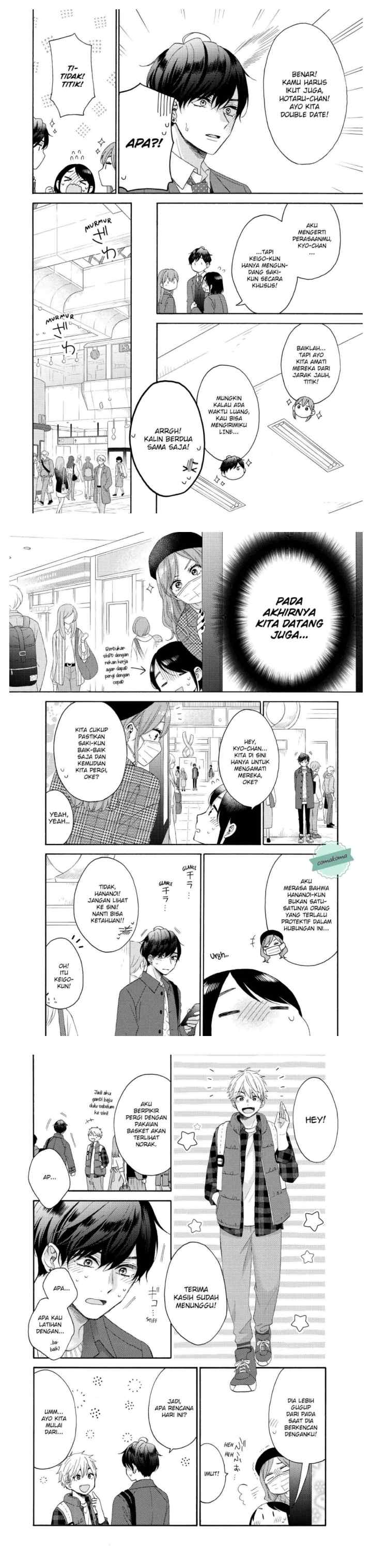 Hananoi-kun to Koi no Yamai chapter 47 halaman 4