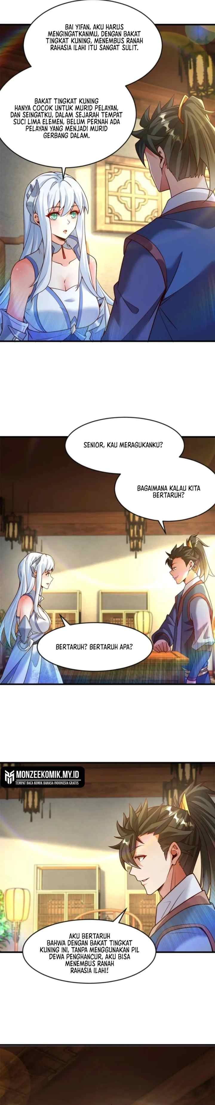 I Scared the Divine Lord as I handed over the Ancient Immortal Pill chapter 70 halaman 11