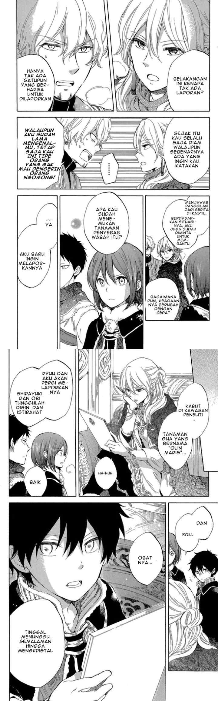 Akagami no Shirayukihime chapter 39 halaman 9