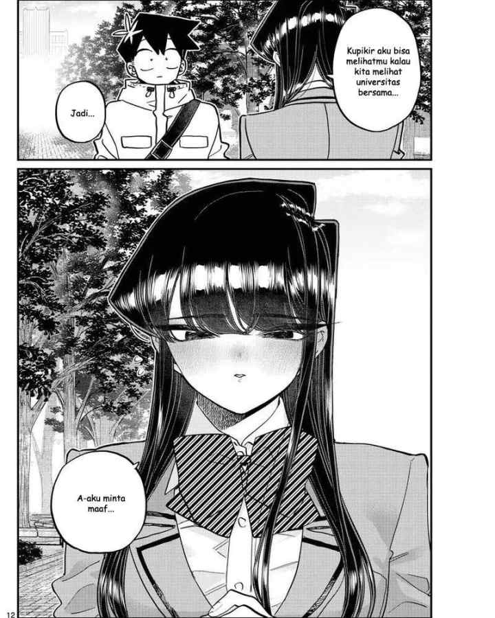 Komi-san wa Komyushou Desu chapter 348 halaman 12