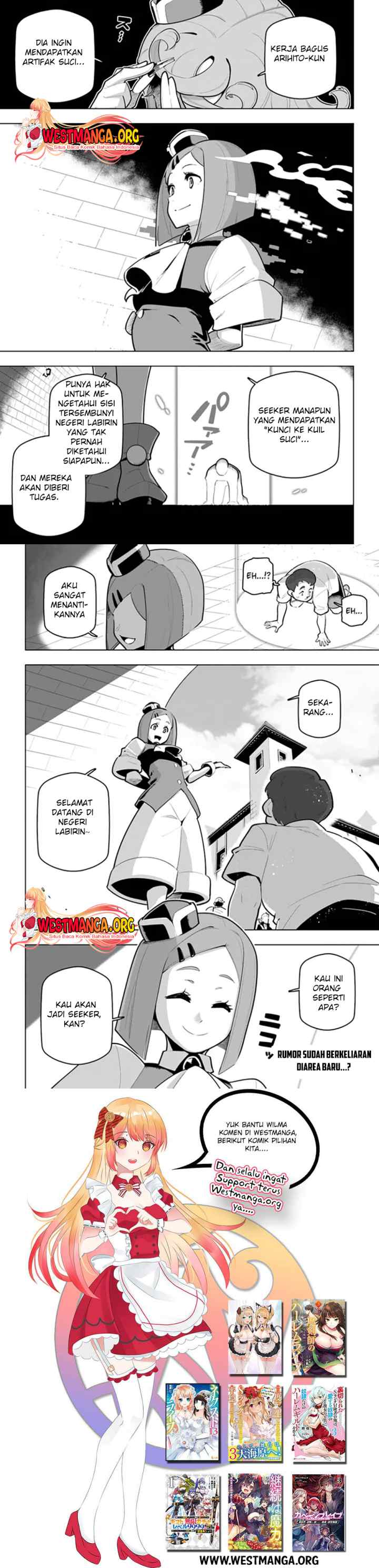Sekai Saikyou no Kouei: Meikyuukoku no Shinjin Tansakusha chapter 30 halaman 16