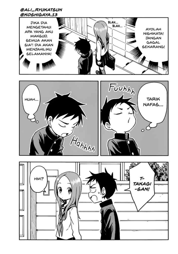 Karakai Jouzu no Takagi-san chapter 158 halaman 9