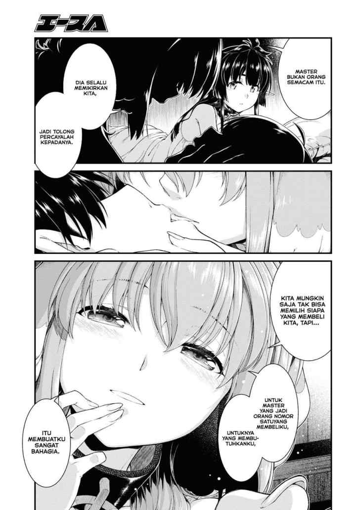 Isekai Meikyuu de Harem wo chapter 50 halaman 14