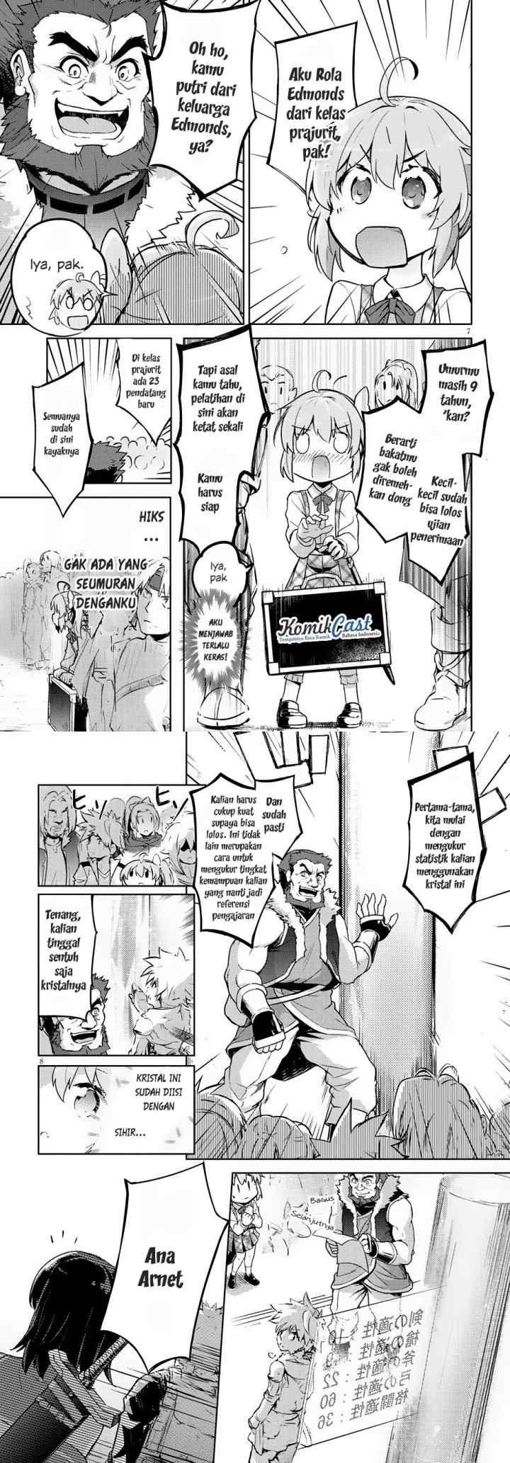 Kenshi o Mezashite Nyugaku Shitanoni Maho Tekisei 9999 Nandesukedo!? chapter 1 halaman 6