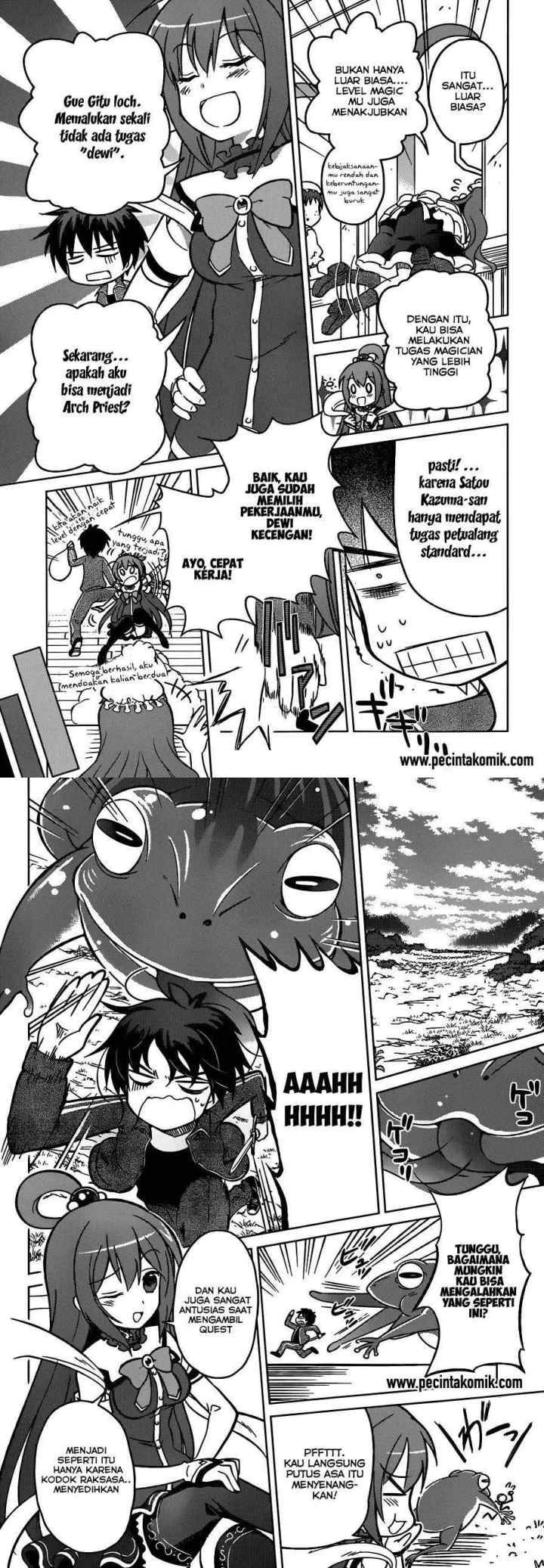 Kono Subarashii Sekai ni Shukufuku o! chapter 1 halaman 13