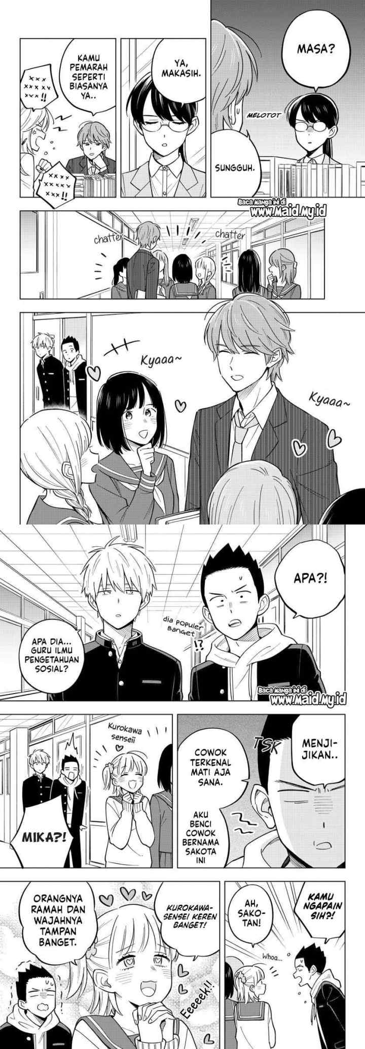 Sensei wa Koi wo Oshierarenai chapter 27 halaman 5