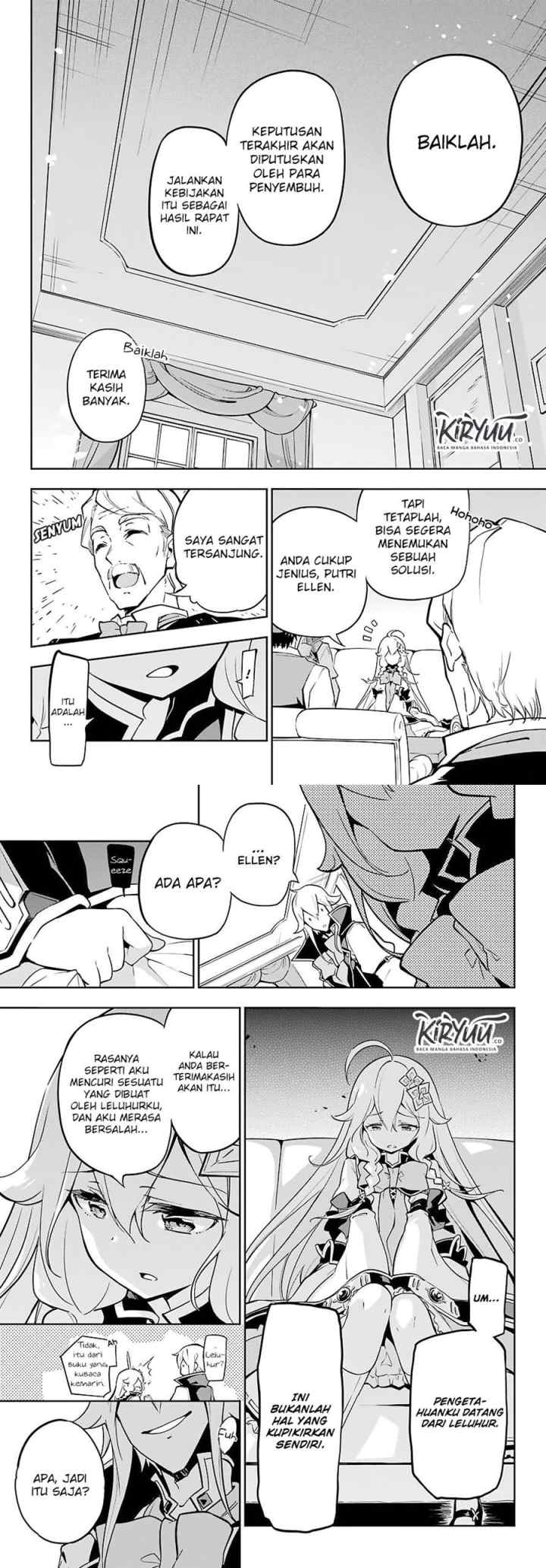 Chichi wa Eiyuu Haha wa Seirei Musume no Watashi wa Tenseisha chapter 25 halaman 6