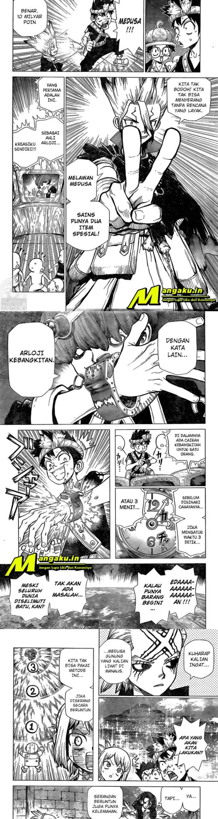 Dr. Stone chapter 220 halaman 4