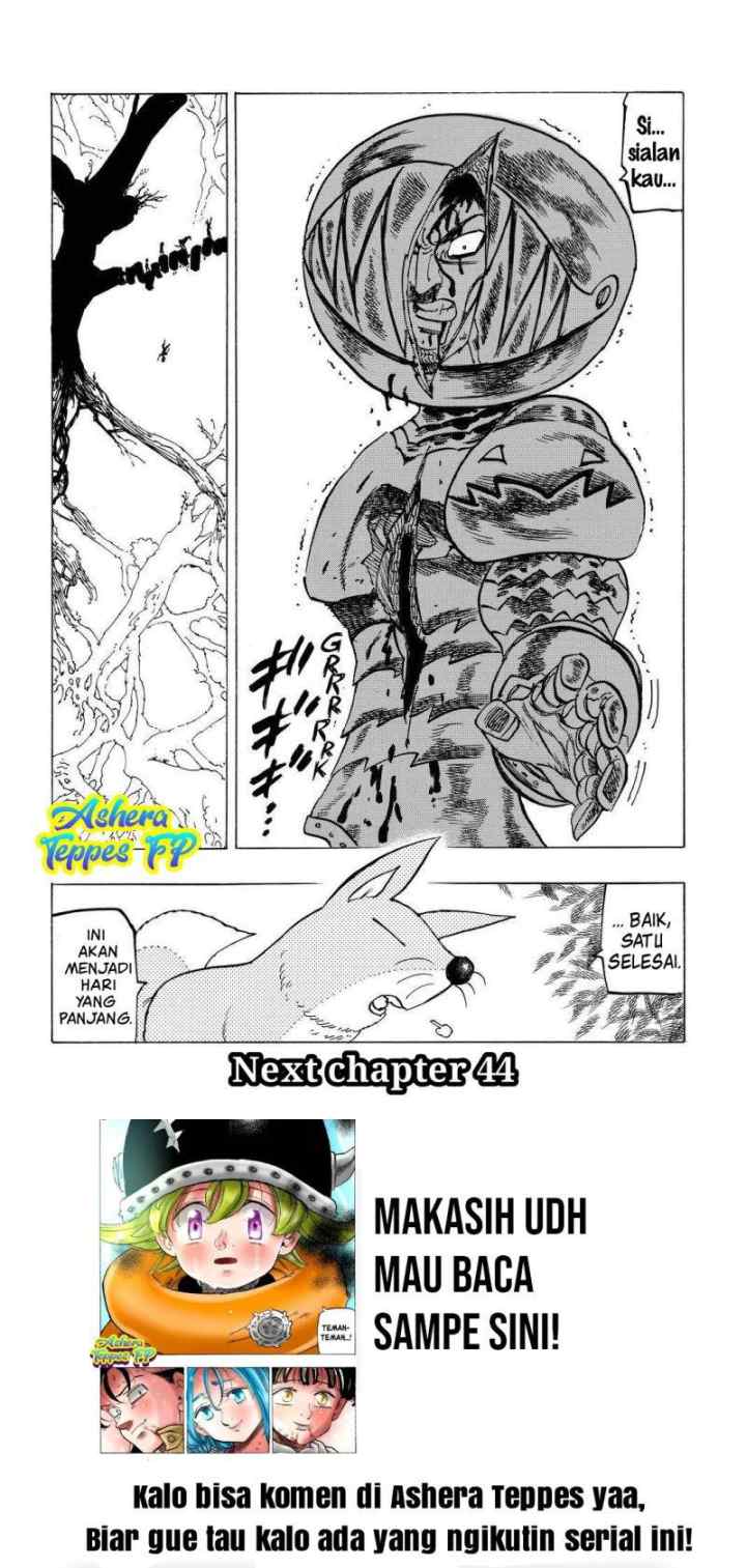 Mokushiroku no Yonkishi chapter 43 halaman 11