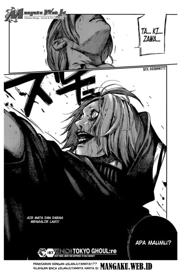 Tokyo Ghoul re chapter 87 halaman 18
