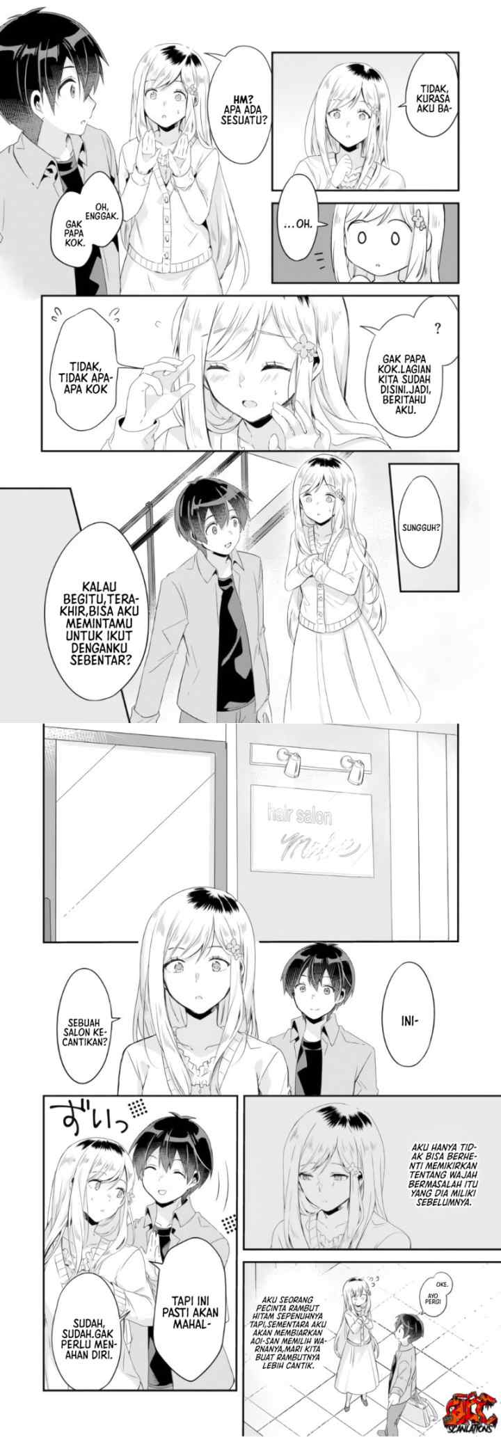 Class no Bocchi Gal wo Omochikaeri Shite Seisokei Bijin ni Shite Yatta Hanashi chapter 3 halaman 7