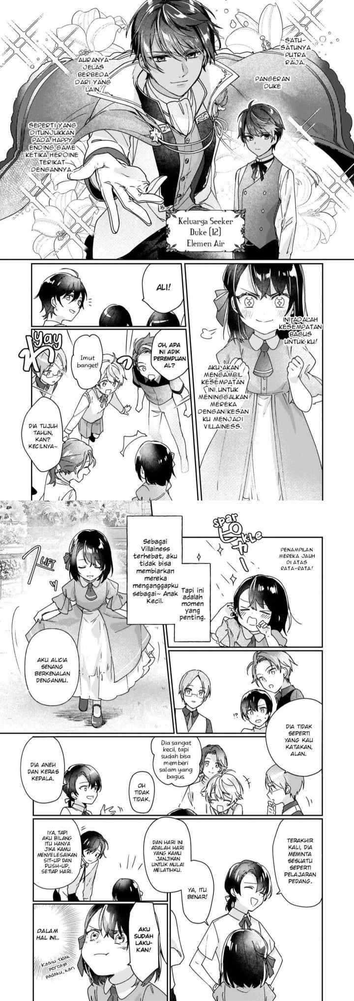 I'll Become a Villainess That Will Go Down in History - The More of a Villainess I Become, the More the Prince will Dote on Me chapter 1 halaman 10