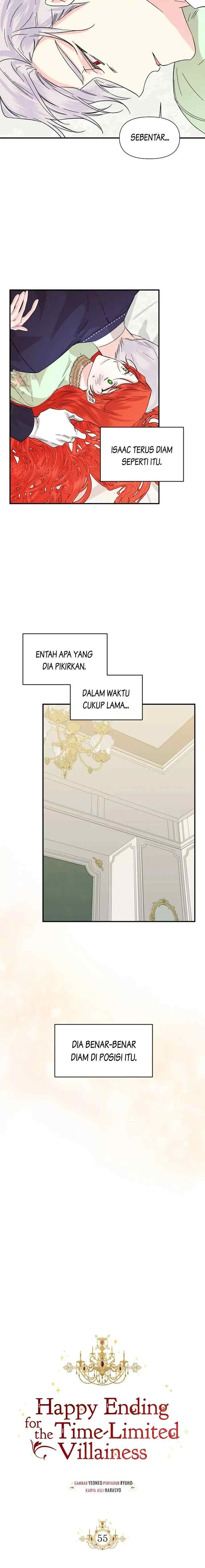 Happy Ending for the Time-Limited Villainess chapter 55 halaman 12