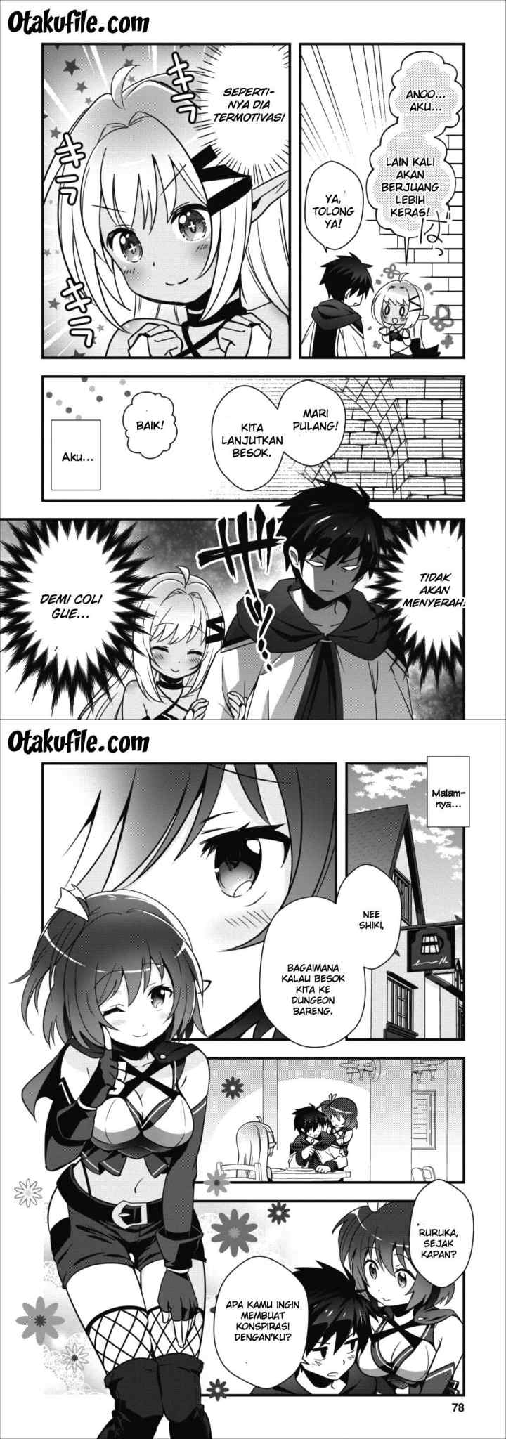 Isekai no Meikyuu Toshi de Chiyu Mahoutsukai Yattemasu chapter 3 halaman 7