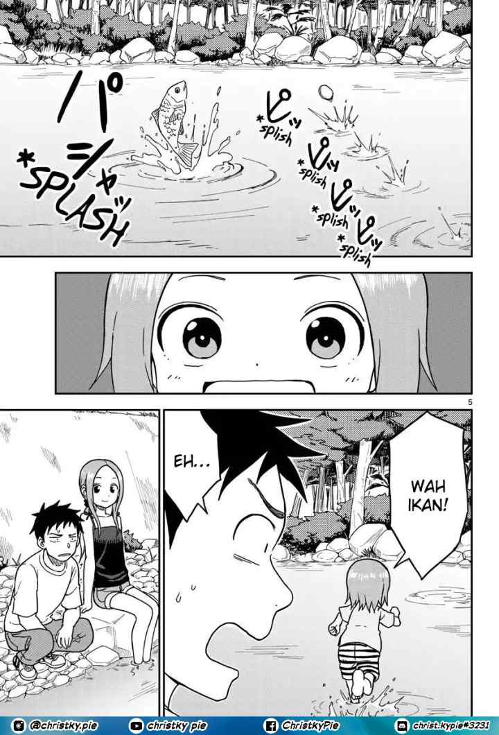 Karakai Jouzu no (Moto) Takagi-san chapter 95.5 halaman 5