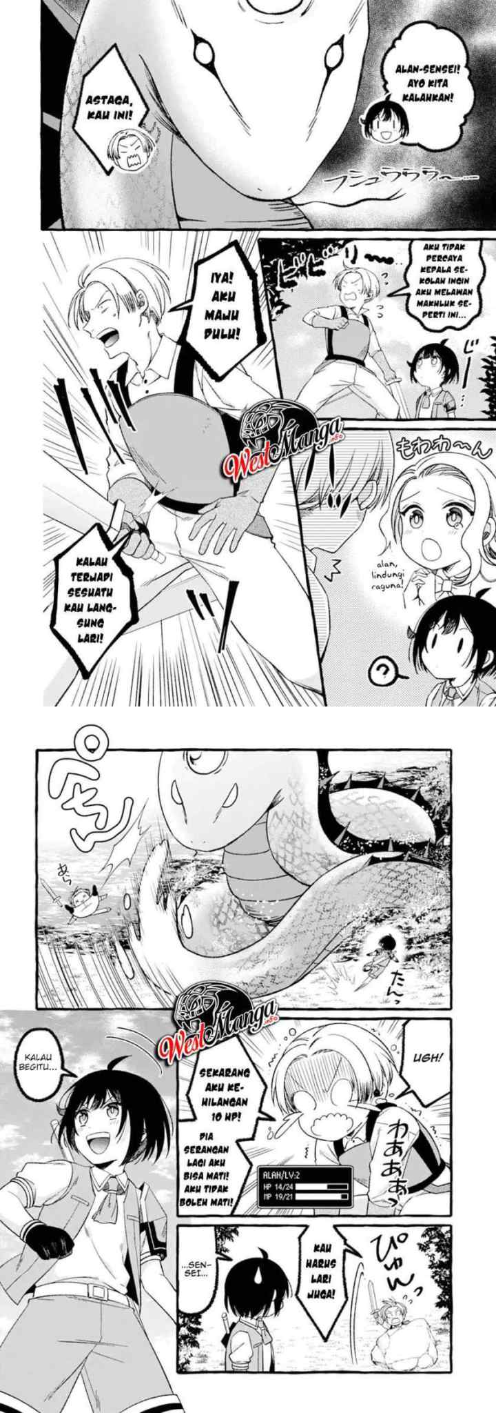 Saikyou Ken Hijiri No Mahou Shugyou: Level 99 No Status O Tamotta Mama Level 1 Kara Yarinaosu chapter 4.1 halaman 8