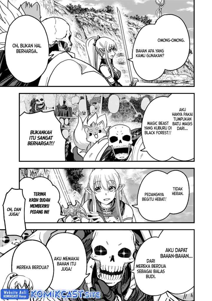 Gaikotsu Kishi-sama, Tadaima Isekai e Odekakechuu chapter 55.2 halaman 13