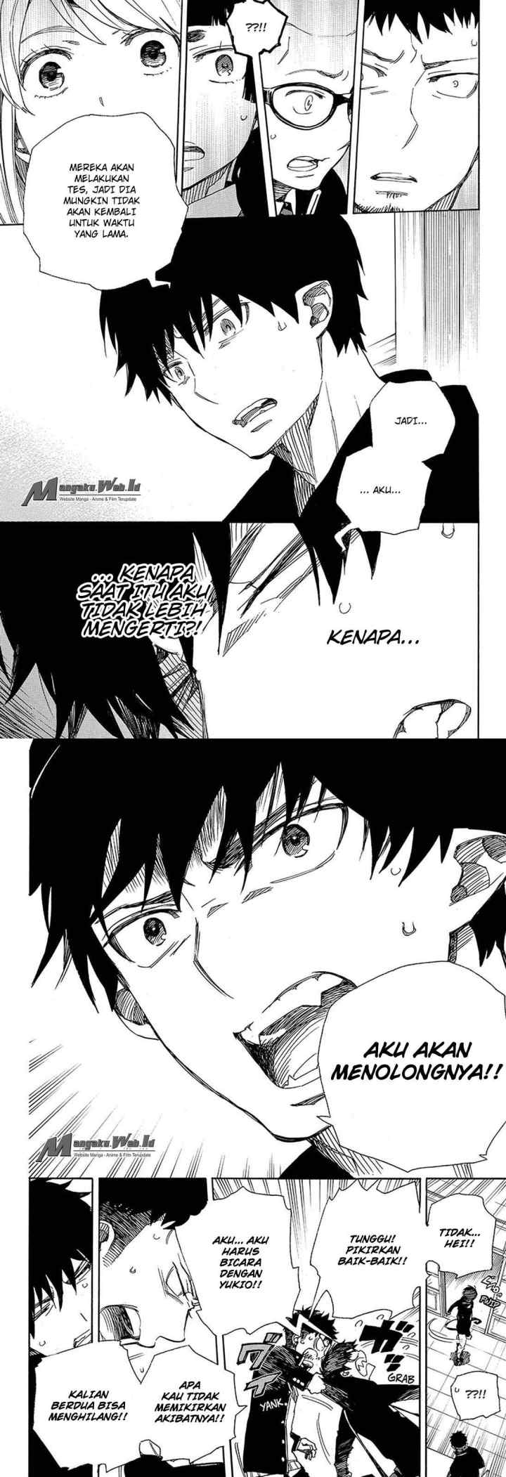 Ao No Exorcist chapter 95 halaman 13