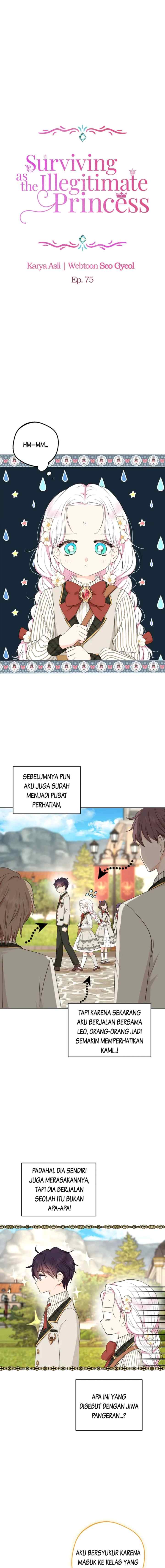 Surviving as an Illegitimate Princess chapter 75 halaman 6