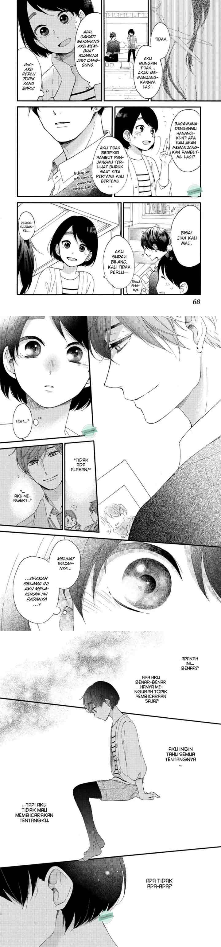 Hananoi-kun to Koi no Yamai chapter 6 halaman 8