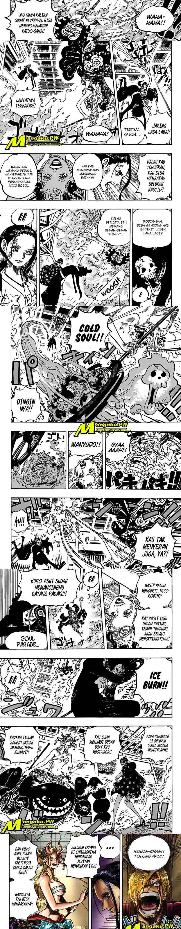 One Piece chapter 1020 halaman 4