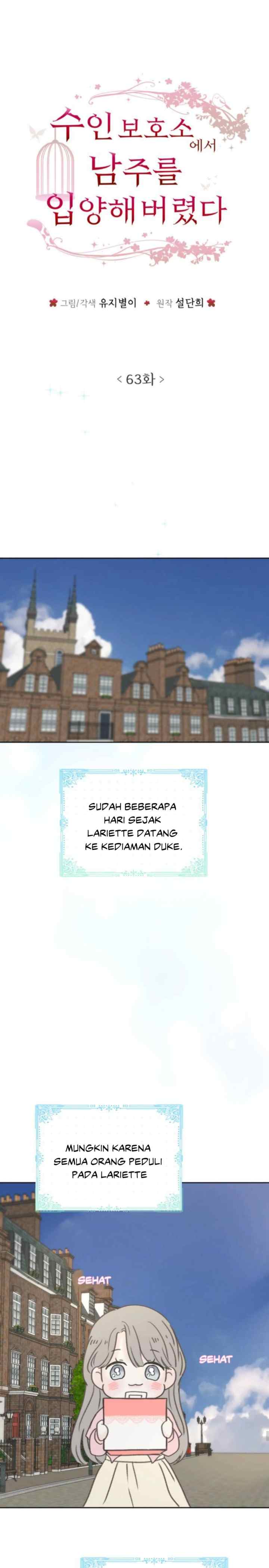 I Adopted a Male Lead From a Prison Shelter chapter 63 halaman 4