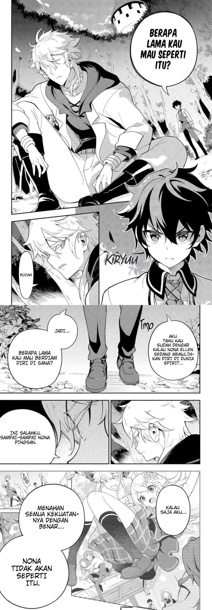 Chichi wa Eiyuu Haha wa Seirei Musume no Watashi wa Tenseisha chapter 55 halaman 6