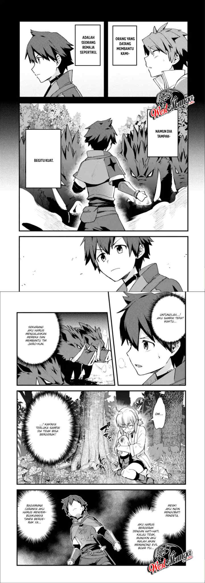 Nido Tensei Shita Shounen wa S Rank Boukensha Toshite Heion ni Sugosu-zense ga kenja de eiyuu datta boku wa raisede wa jimini ikiru chapter 4 halaman 7