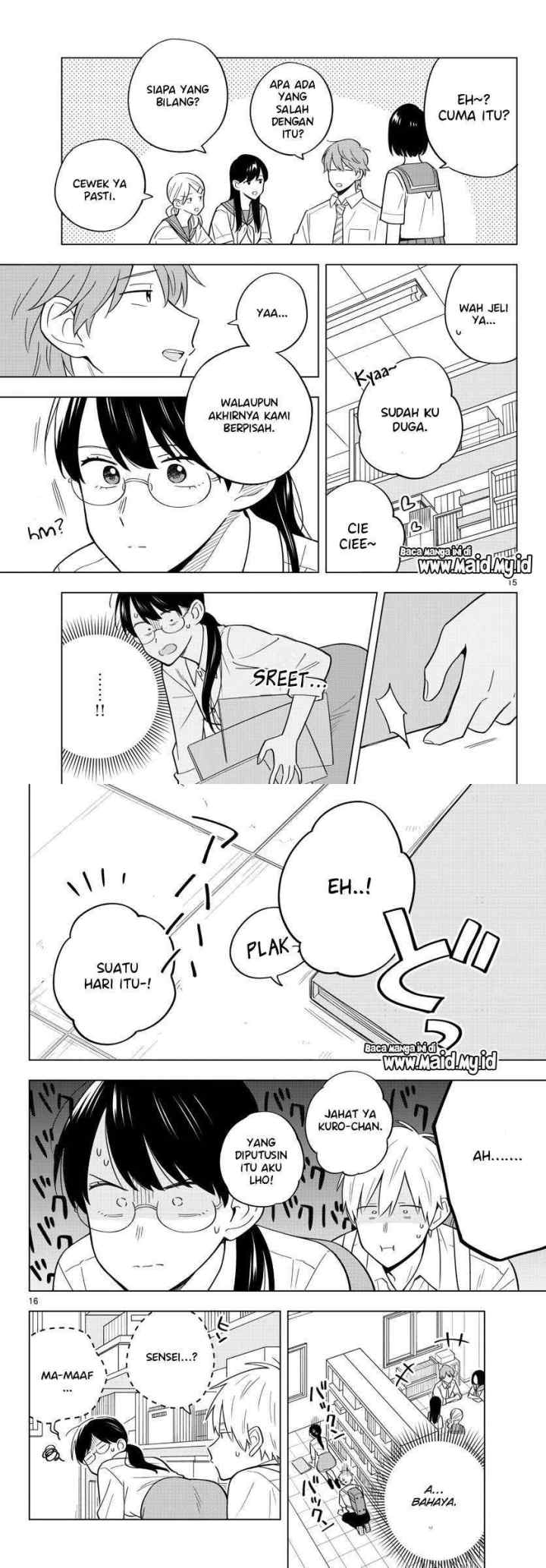 Sensei wa Koi wo Oshierarenai chapter 39 halaman 9