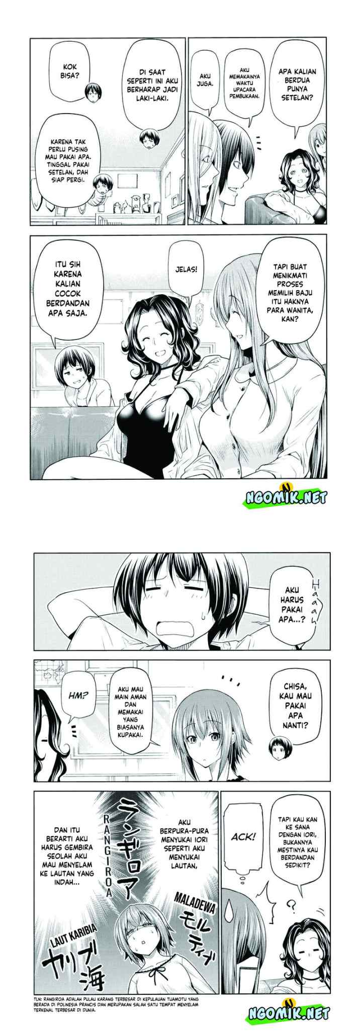 Grand Blue chapter 75 halaman 6