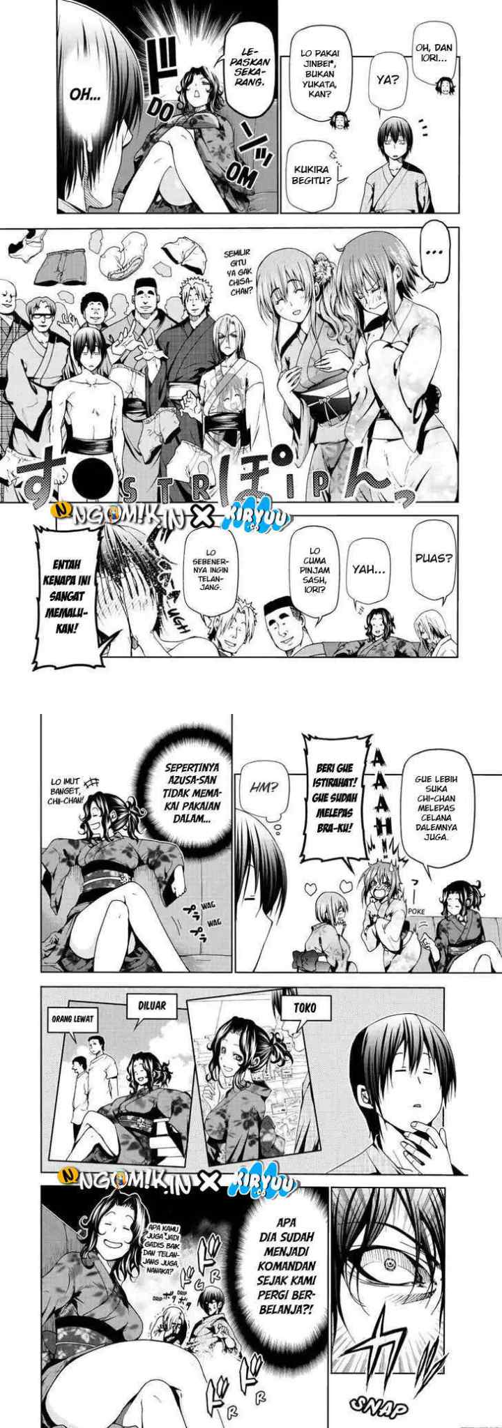 Grand Blue chapter 46 halaman 12
