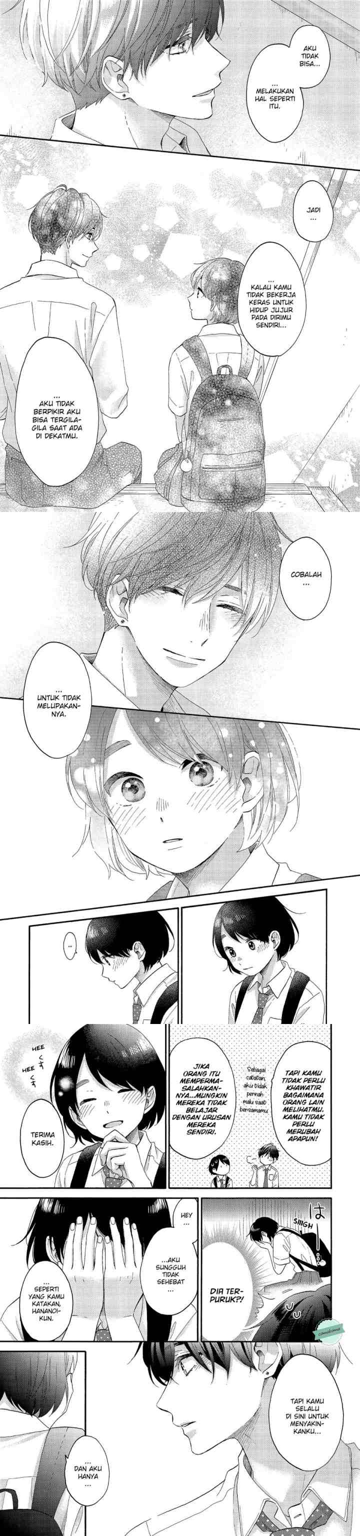 Hananoi-kun to Koi no Yamai chapter 25 halaman 14