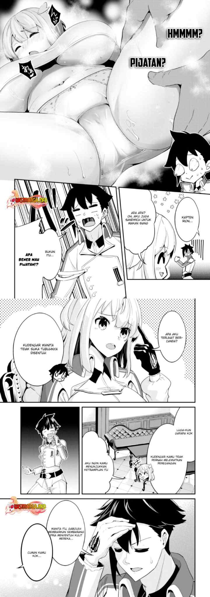 Seikishi ni Natta kedo Danchou no Oppai ga Sugosugite Kokoro ga Kiyomerarenai chapter 4 halaman 9
