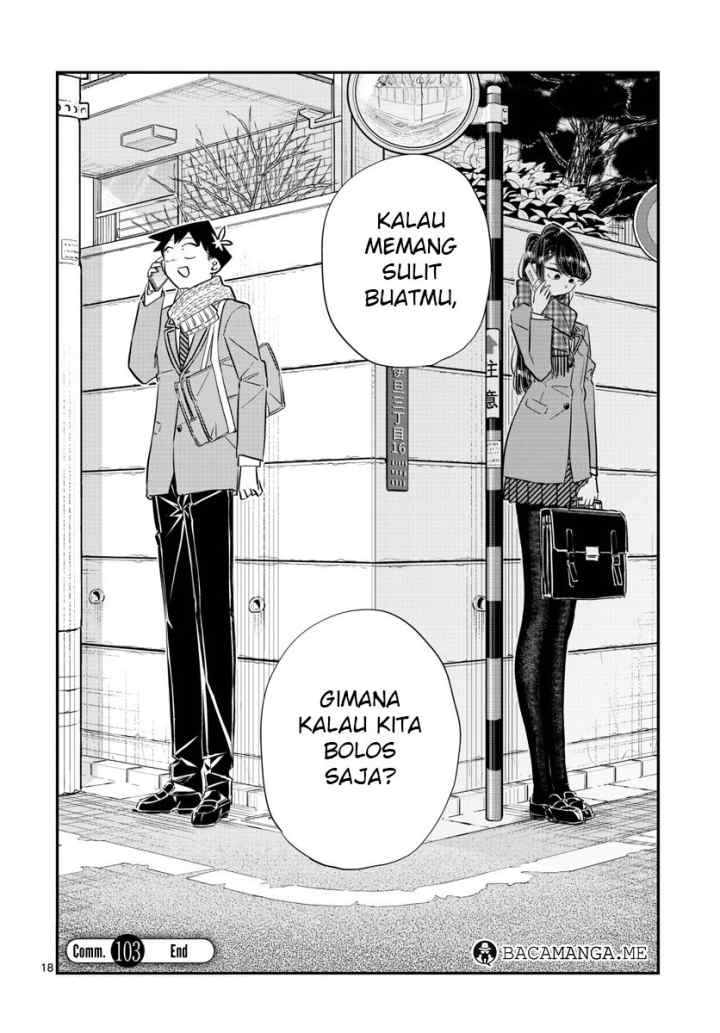 Komi-san wa Komyushou Desu chapter 103 halaman 19