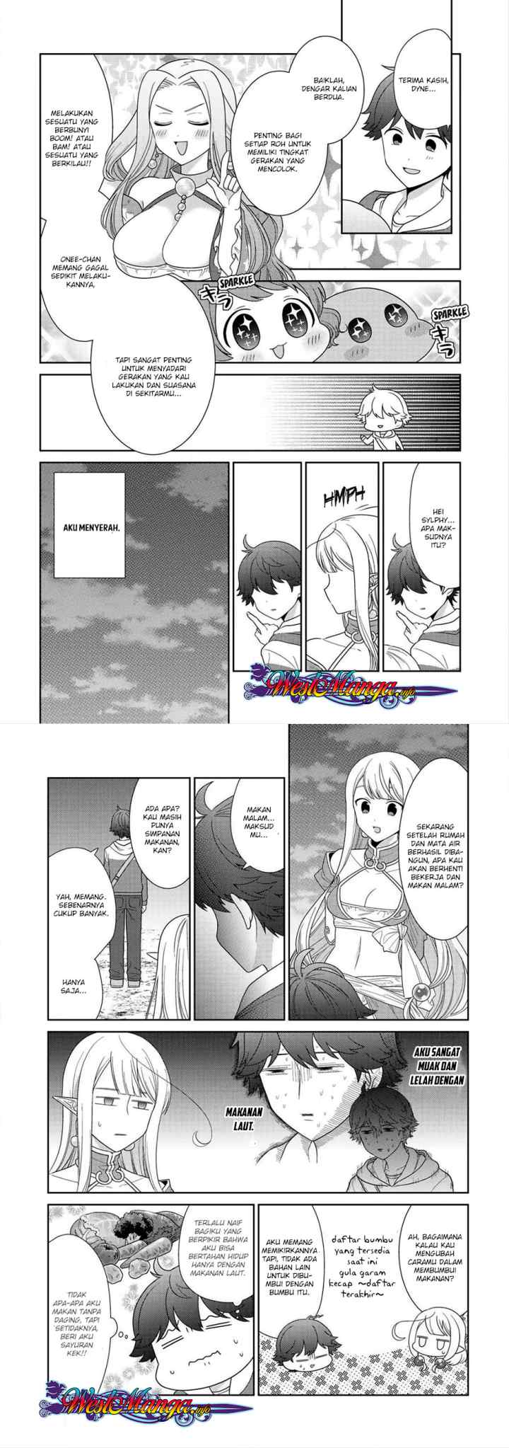 Seirei-tachi no Rakuen to Risou no Isekai Seikatsu chapter 9 halaman 5
