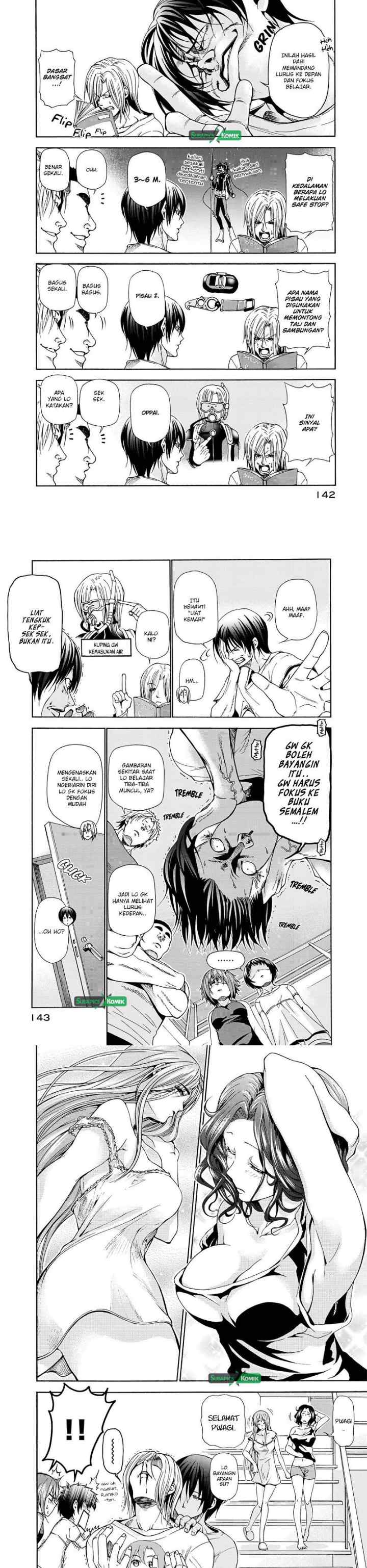 Grand Blue chapter 17 halaman 4