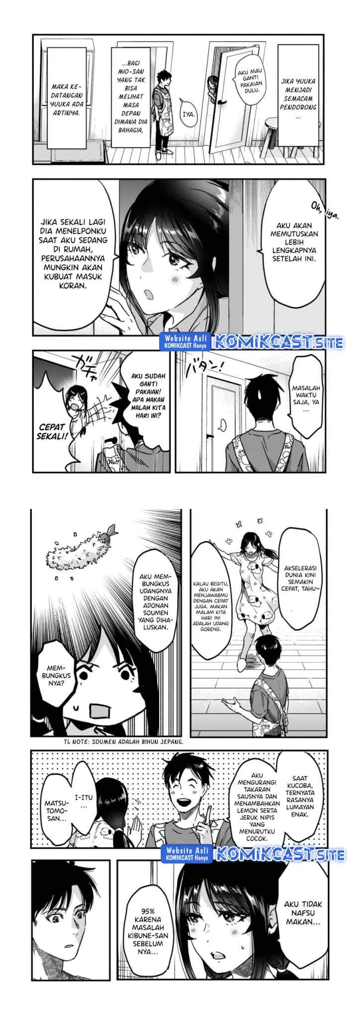 It's Fun Having a 300,000 yen a Month Job Welcoming Home an Onee-san Who Doesn't Find Meaning in a Job That Pays Her 500,000 yen a Month chapter 22 halaman 4
