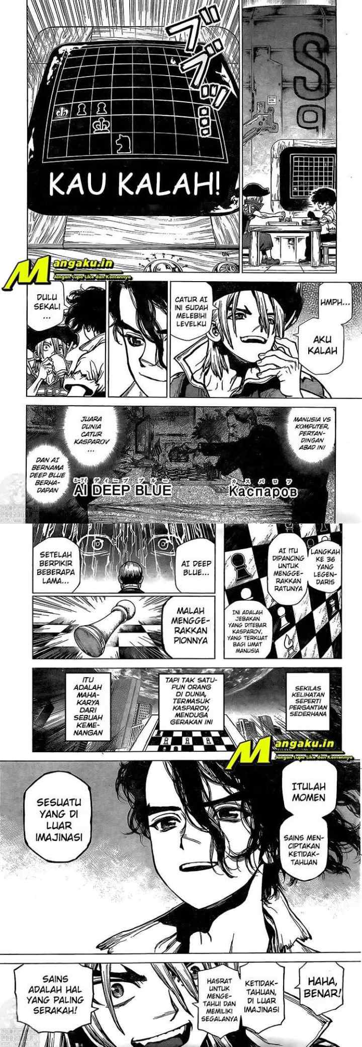 Dr. Stone chapter 213 halaman 8