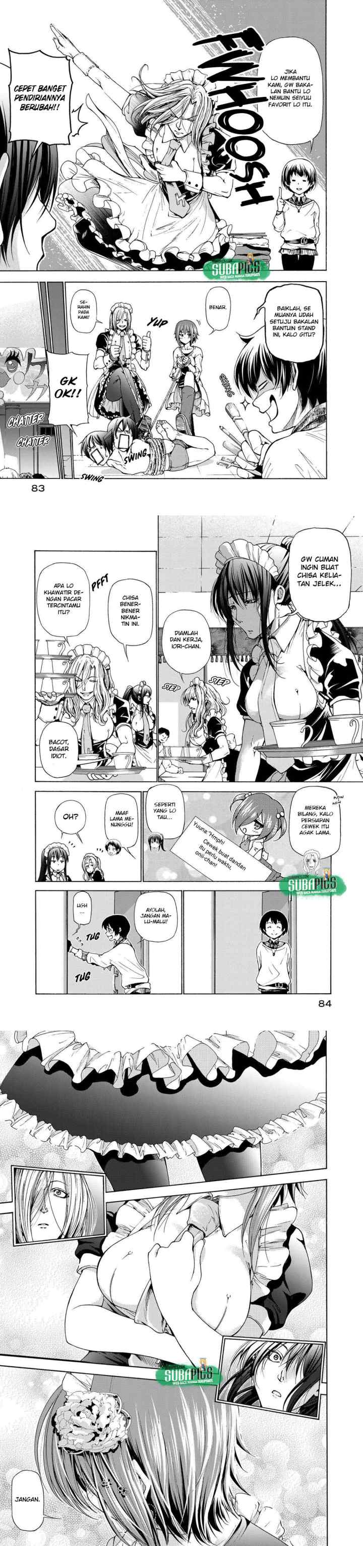 Grand Blue chapter 24 halaman 4
