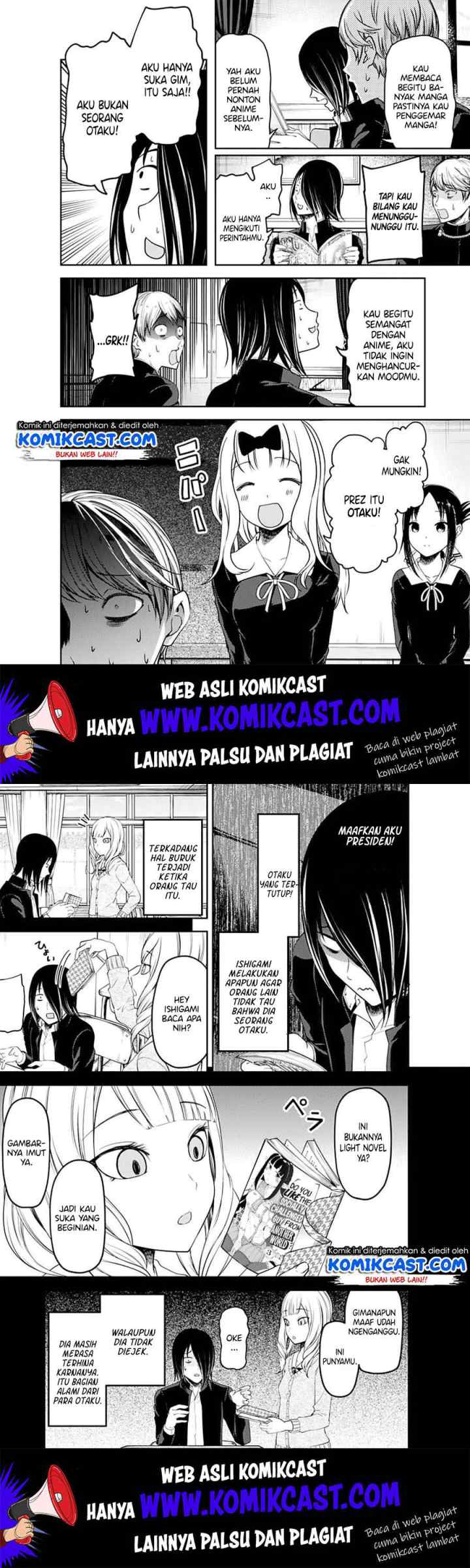 Kaguya-sama wa Kokurasetai: Tensai-tachi no Renai Zunousen chapter 110 halaman 6