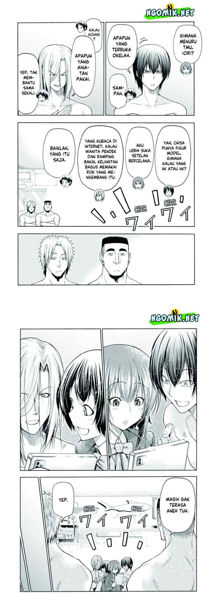 Grand Blue chapter 75 halaman 10