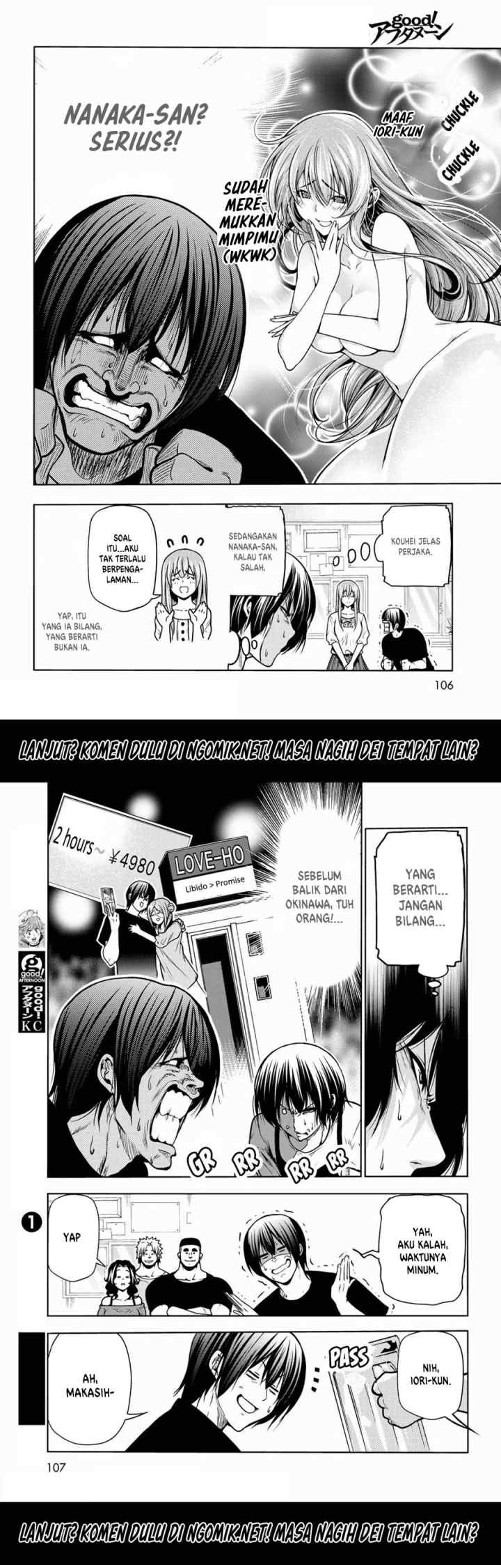 Grand Blue chapter 70.1 halaman 9