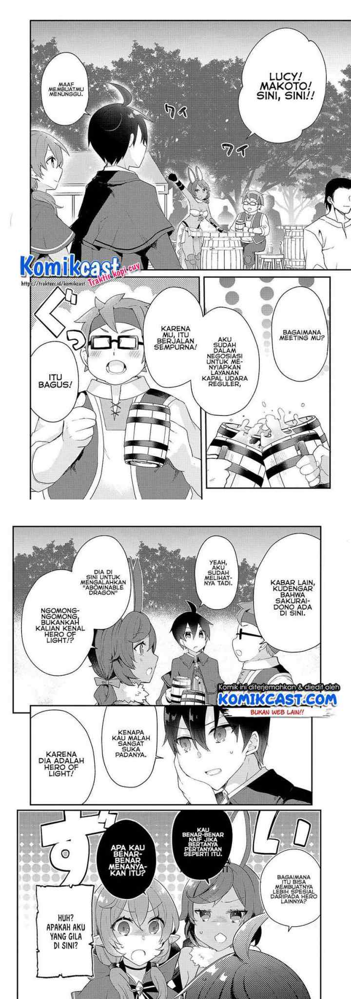 Shinja Zero no Megami-sama to Hajimeru Isekai Kouryaku chapter 14 halaman 4
