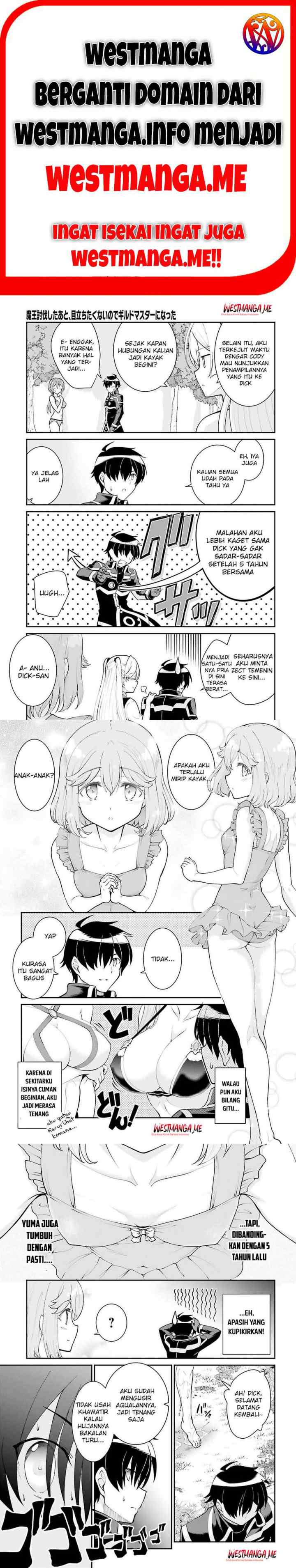 Maou Toubatsu Shita Ato, Medachitakunai node Guild Master ni Natta chapter 45 halaman 5