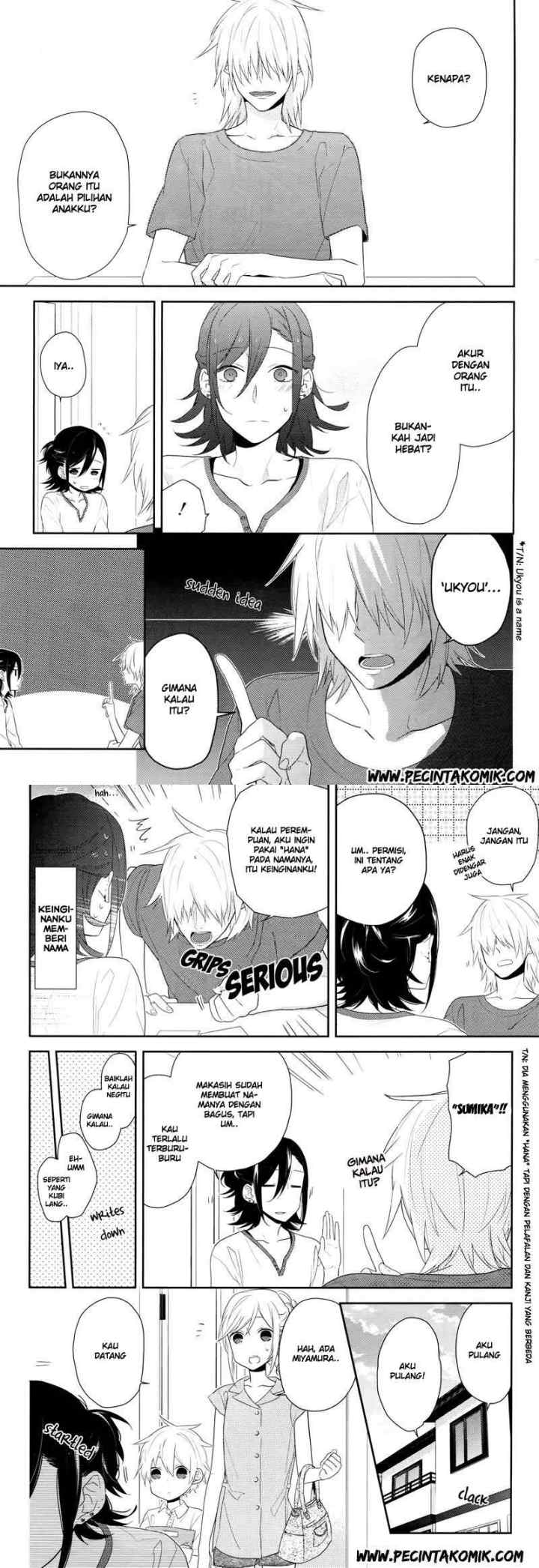 Horimiya chapter 25 halaman 6