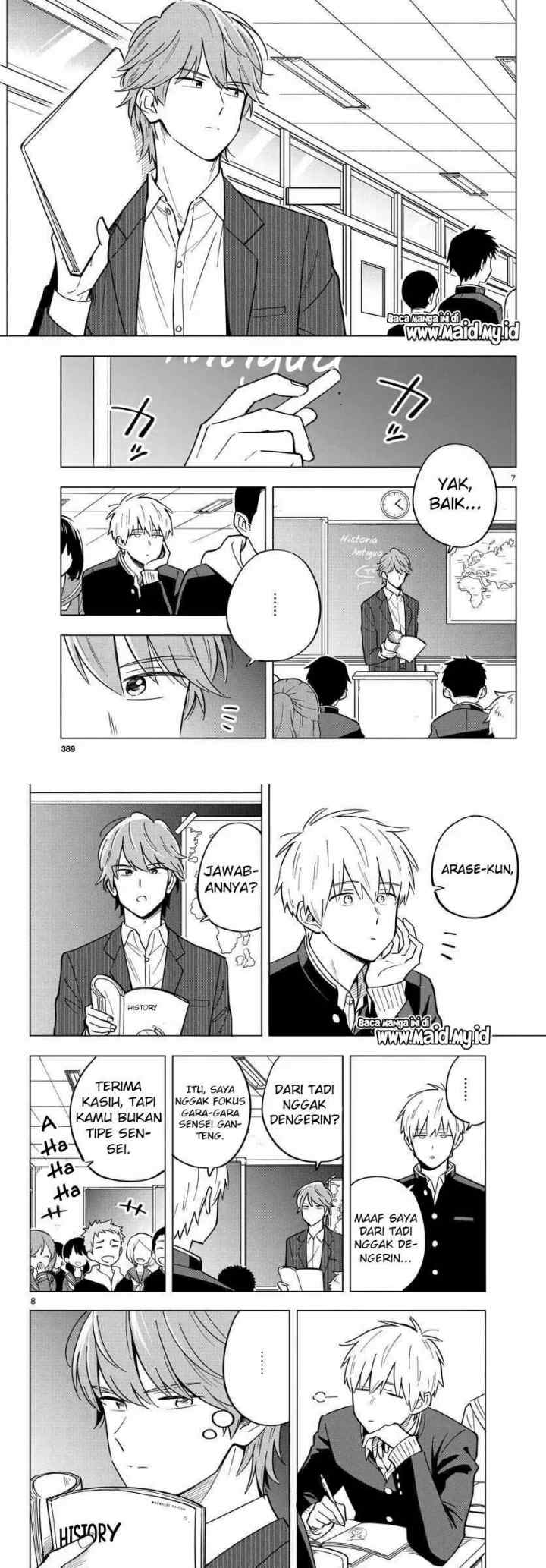 Sensei wa Koi wo Oshierarenai chapter 29 halaman 5